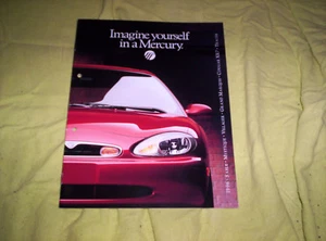 Mercury Grand Marquis Cougar Villager Sable Tracer Prospekt dealer brochure  - Bild 1 von 6