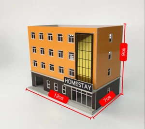 1:150 N Scale train sand table landscape DIY assembly model Homestay - Picture 1 of 1