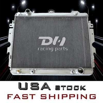 Radiador de aluminio CC499 3 filas para Dodge/Plymouth 76-79 Chrysler Dart 1973-1976 5,2 L V8 Foto 1 de 4