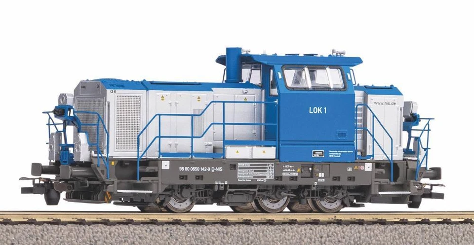Piko 55915, Diesllokomotive G6, Digital + Sound + Kupplung, Neu & OVP, H0 AC - Bild 1 von 1