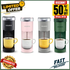 Keurig K-Mini Single Serve K-Cup Pod Coffee Maker - Black+4 Color - Picture 1 of 63