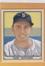 2003 PLAY BALL BASEBALL 1941 REPRINTS BABE DAHLGREN #R-13 BRAVES NMMT *A4083