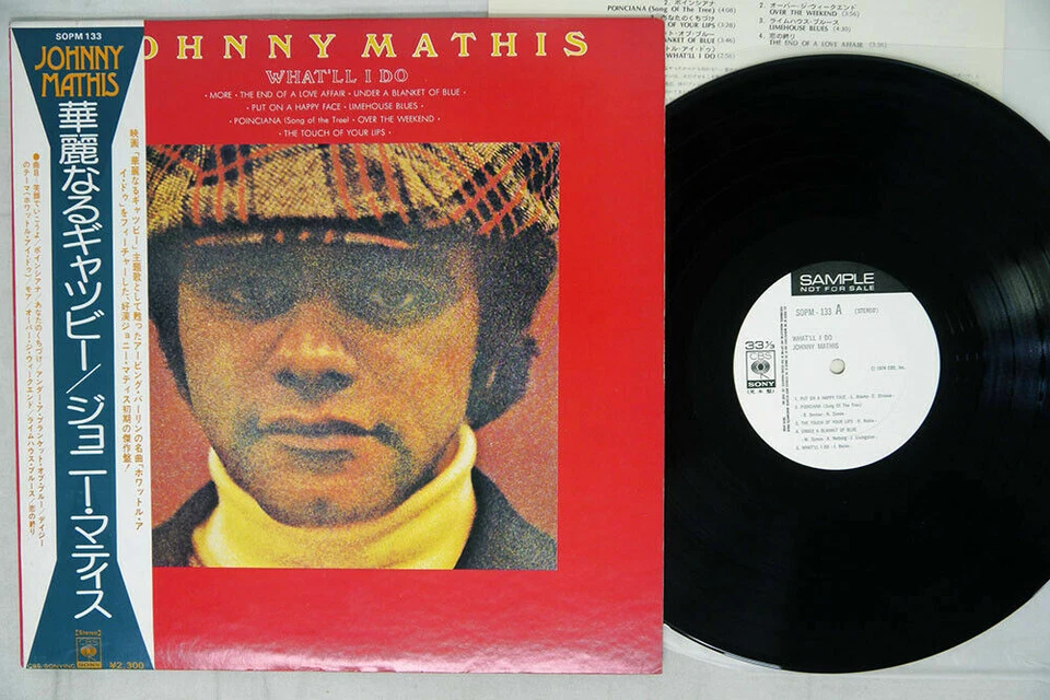 Johnny Mathis ‎What'll I Do CBS/Sony ‎SOPM 133 Japan OBI White Label Promo NM - Image 1 of 1