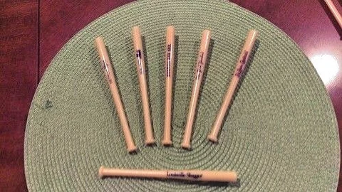 1986 Vintage OraCare Baseball Bat Toothbrushes - Prior to Packaging Cover