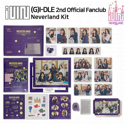 (G)I-DLE G-IDLE 2nd Official Fan Club Neverland Kit Soojin Soyeon Yuqi KPOP • 3.99$