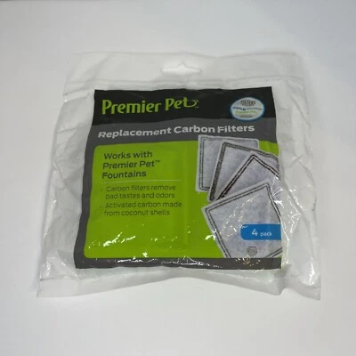 PREMIER PET Replacement Carbon Filters For Premier Water Fountains GAC00-16285 - Image 1 of 2