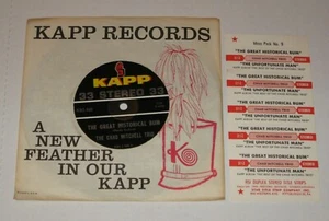 Chad Mitchell Trio 7" 33 JUKEBOX FOLK The Great Historical Bum & Unfortunate Man - Imagen 1 de 3