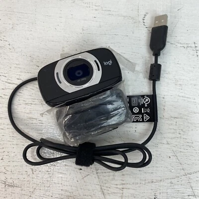 Logitech C615  HD Web Cam - Fold and Go 1080P. V-U0027. 860-000552 - Image 1 of 3