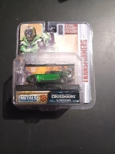 2017 Jada Toys Transformers CROSSHAIRS 2016 Chevy Corvette Stingray Green Blk-Sp - Picture 1 of 2