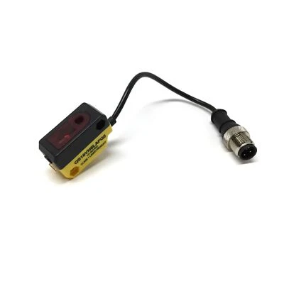Banner QS18VN6LAFQ5 Laser Sensor 10-30VDC, NPN, 30-150mm Adjustable Cutoff - Image 1 of 4