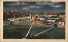 1946 Kansas City,Mo Country Club Plaza At Night Missouri Max Bernstein Postcard
