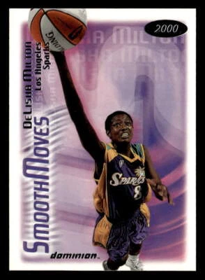 DeLisha Milton 2000 SkyBox Dominion Smooth Moves WNBA Card #144 Los Angeles - Image 1 of 2