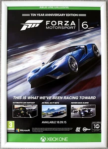 Forza 6 RARE XBOX ONE 42cm x 59cm Promotional Poster - Picture 1 of 1