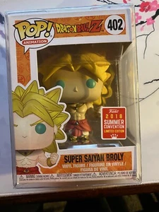 Funko Pop Super Saiyan Broly 2018 Summer Convention 402 Dragonball Z - Imagen 1 de 6