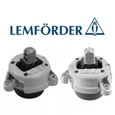 LEMFÖRDER 2PCS FRONT L & R MOTOR MOUNT FOR 2010-2012 BMW 740i, 740Li 3.0L GAS - Image 1 of 3