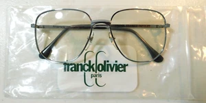 Vintage FRANCK OLIVIER 652 Silver 52/20 Eyeglass Frame New Old Stock #291 - Picture 1 of 6