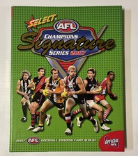 Select AFL Champions 2007 Signature Series - Incomplete Set (113 Cards in Album)