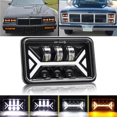Faro LED 4x6 pulgadas Hi-Lo DRL para Chevrolet S10 Blazer 1994 1995 1996 1997 EE. UU. Foto 1 de 4
