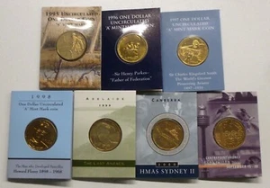 Australia BU Commemorative Dollars $1 Various Dates & Mintmark in packs See Menu - Picture 1 of 28