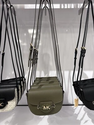 Bandolera pequeña Michael Kors Reed (oliva) Foto 1 de 3