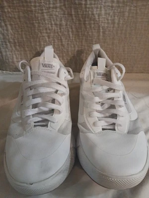 Zapatos de skate VANS UltraRange EXO triple de cuero blanco para hombre talla 11 Foto 1 de 4