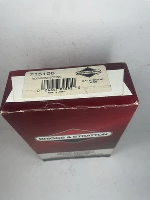 New OEM Briggs & Stratton - Connecting Rod- 715106 (169) - Image 1 of 4