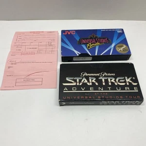 Lot 2 STAR TREK Adventure at Universal Studios Tour VHS Paramount Pictures 1988 - Picture 1 of 14