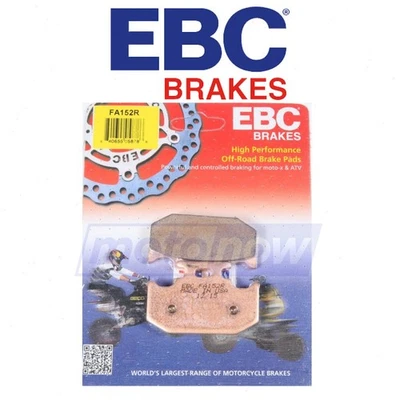 EBC Rear R Series Long Life Sintered Brake Pads for 1998 Yamaha WR400F - rq Foto 1 de 4