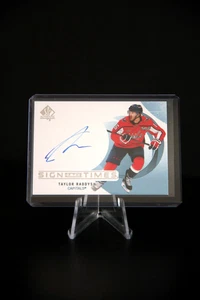 Taylor Raddysh 2024-25 SP Authentic #SOTT-TR Sign of the Times Auto Taylor - Picture 1 of 2