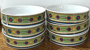 ZENITH QUADRILLE Cereal Bowls 5 7/8" Vintage Sango Japan VHTF 6 AVAILABLE EUC! - Picture 1 of 17