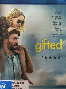 GIFTED (2017) - BLURAY Chris Evans AS NEW!  - Picture 1 of 2
