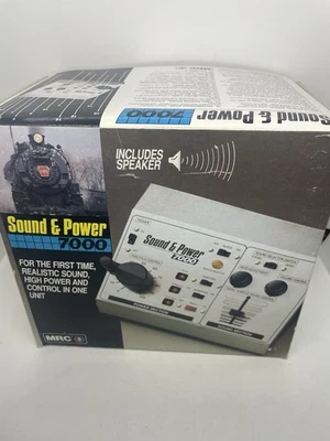 MRC Sound & Power 7000 Train Controller Transformer HO/N/O/G *USED* NO SPEAKER - Image 1 of 4