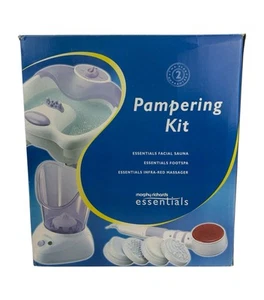 Morphy Richards Pampering Kit, With Foot Spa, Facial Sauna And Back Massage - Picture 1 of 11