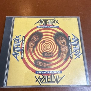 Anthrax State Of Euphoria CD 1988 Island/Megaforce - Picture 1 of 3