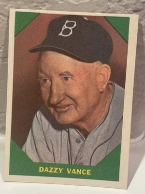 1960 Fleer #51 Dazzy Vance EXMT - Image 1 of 2