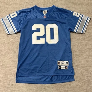Barry Sanders Lions blau 1996 Throwback NFL Legacy Football Trikot Reebok XL - Bild 1 von 8