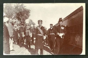 Rey de Afganistán rppc Habibullah Khan Shah ca 1918 - Imagen 1 de 1