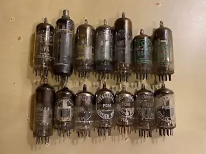 14x Cossor, Brimar, Tungsram Vintage Radio Valve Bundle -PC86, 6V4, 6A08, 6AKA - Picture 1 of 11