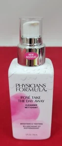 Physicians Formula Rosé Take The Day Away Cleanser, Brightens & Tightens NIB - Picture 1 of 7