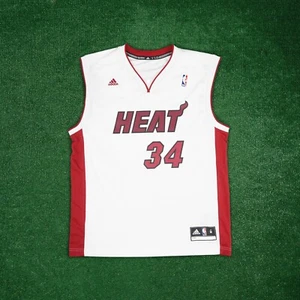 2012-13 Ray Allen Adidas Men's Miami Heat Official Home White Jersey - Picture 1 of 4