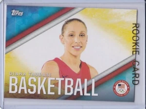 TARJETA DE NOVATO DIANA TAURASI Topps WNBA Baloncesto RC Equipo EE. UU. Disciplinas Olímpicas - Imagen 1 de 2