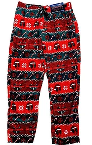 DEADPOOL Lounge Pants Pajama Fleece Pants POCKETS LT ED Christmas $48 Mens XL - Picture 1 of 8
