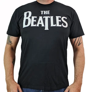 Camiseta para hombre THE BEATLES (logotipo liso) - Imagen 1 de 2
