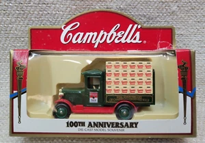 Sopa Campbell's 100 Ann. 1997 nueva sin usar, en caja Camión de reparto 240894G - Imagen 1 de 7