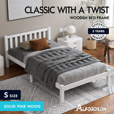 ALFORDSON Bed Frame Queen Double King Single Size Wooden Mattress Base Fenella