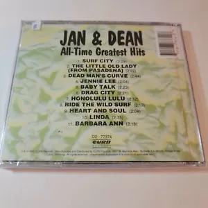 Jan & Dean - All-Time Greatest Hits CD 1990 Curb Records Sealed Brand New - Picture 1 of 2