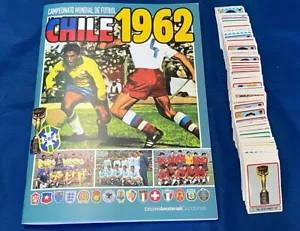 1962 World Cup Chile 1962 Album + Figure Set 495 - Picture 1 of 21