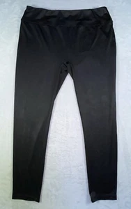 PHILOSOPHY Yoga Pants Womens L Black Ponte Legging Pull On Stretch - Picture 1 of 21