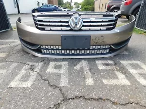 2012-2015 VW Volkswagen Passat Front Bumper Cover with Grills 12-15 - Picture 1 of 7