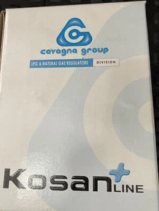 CAVAGNA KOSAN LP 998LP-01 PROPANE REGULATOR W SECOND STAGE 11”WC 1’400’000 BTU - Picture 1 of 9